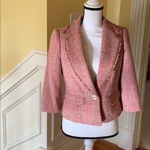 The Limited pink tweed shorts suit.  Never worn.